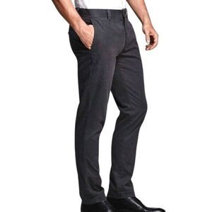Banana Republic Mens 38 Fulton Skinny Chino Pants in Charcoal  NWT